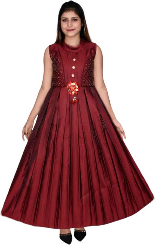 Girls Maxi/Full Length Party Dress Price in India Buy Girls Maxi/Full