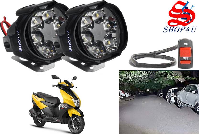 SHOP4U Waterproof Original 6 Shilon Fog Light with on/off Switch for