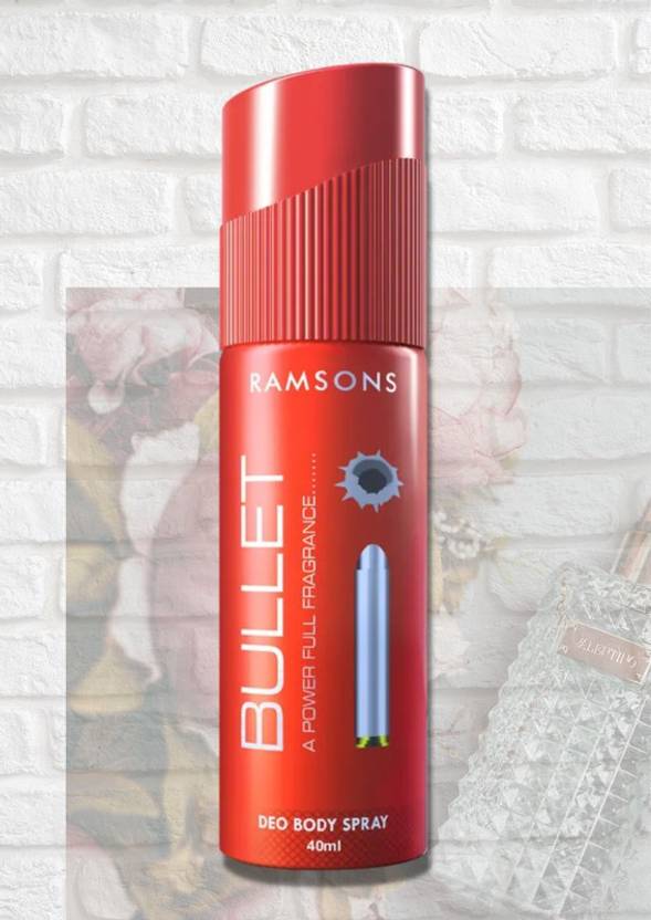 RAMSONS (DBS10) BULLET Deo Body Spray 40ml Deodorant Spray For Men