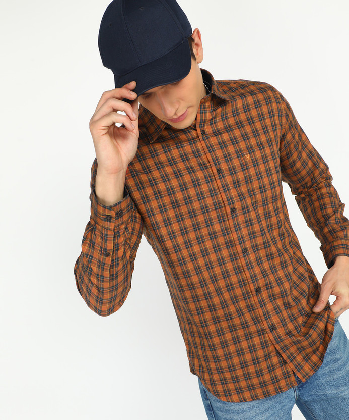 VAN HEUSEN SPORT Men Checkered Casual 