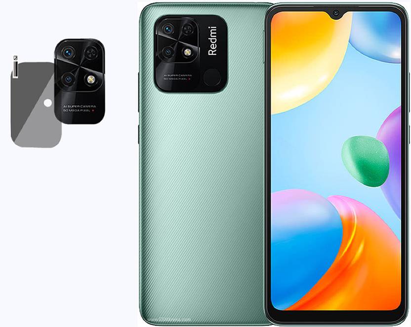 XAZE Back Camera Lens Glass Protector for REDMI 10C Price in India