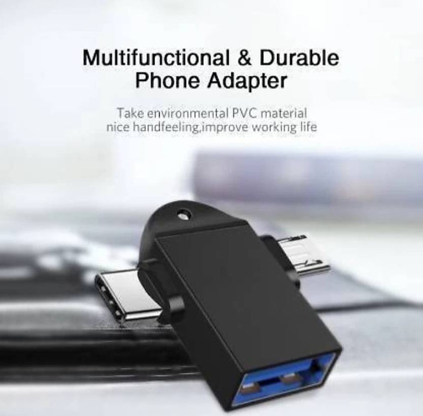 menaso USB, USB Type C, Micro USB OTG Adapter