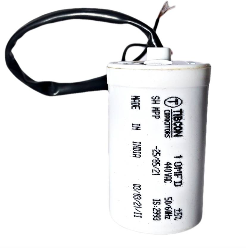 Tibcon 10 MFD Capacitor/condenser for Water Pumps and Motors Power