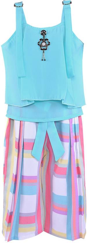 Wishkaro Girls Casual Top Skirt