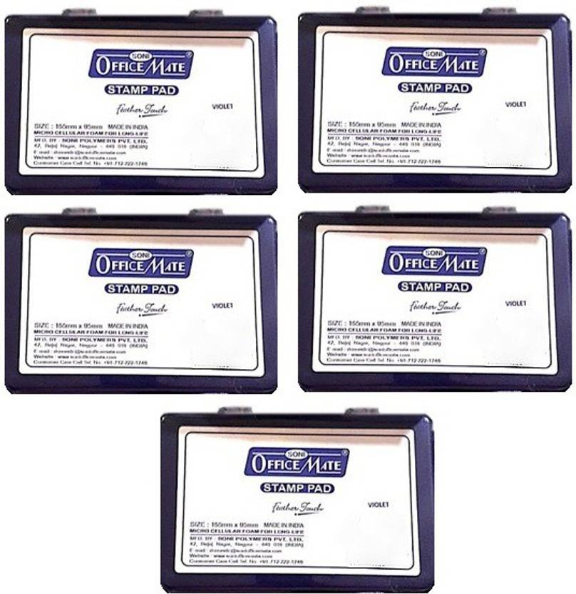 Soni Officemate Stamp Pads Big size Stamp Pad
