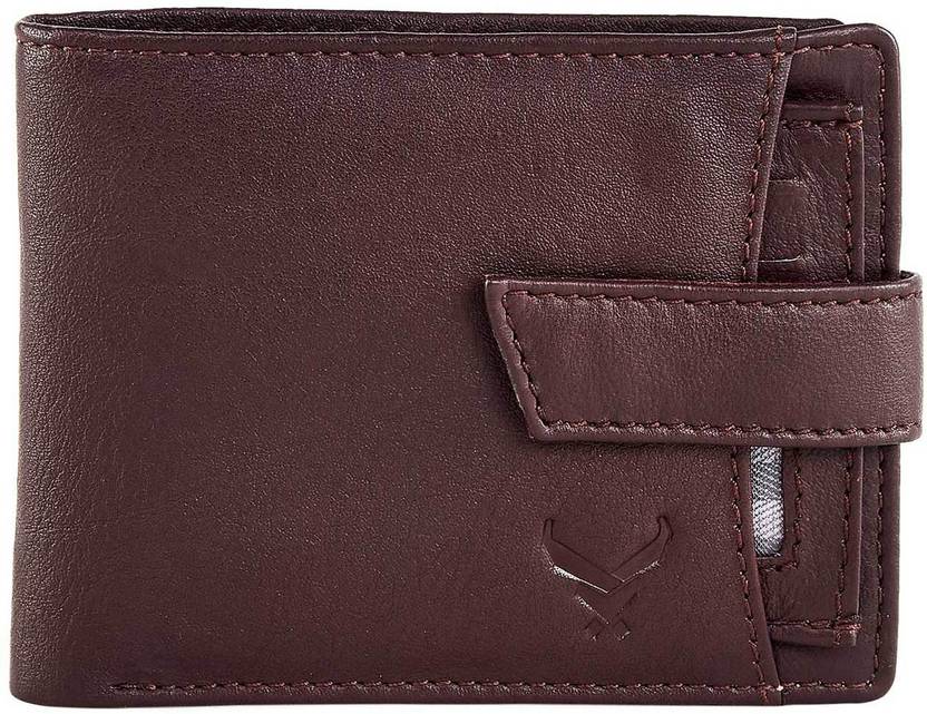 REDHORNS Men Casual, Formal Brown Genuine Leather Wallet