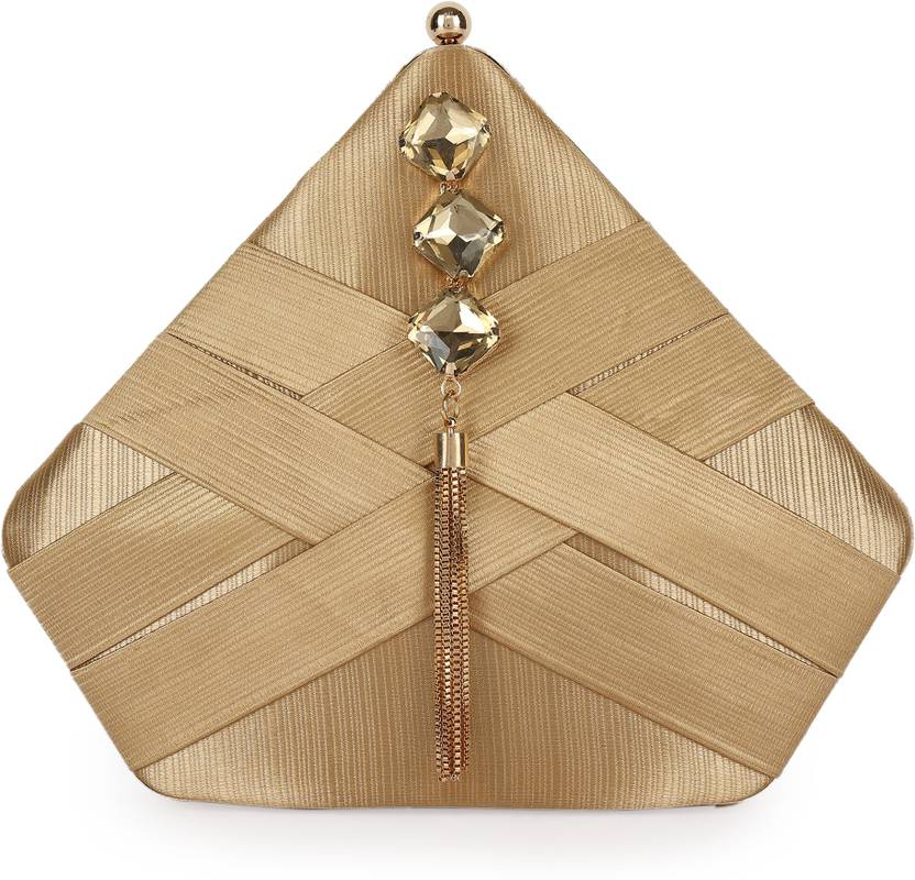 Casual Gold  Clutch