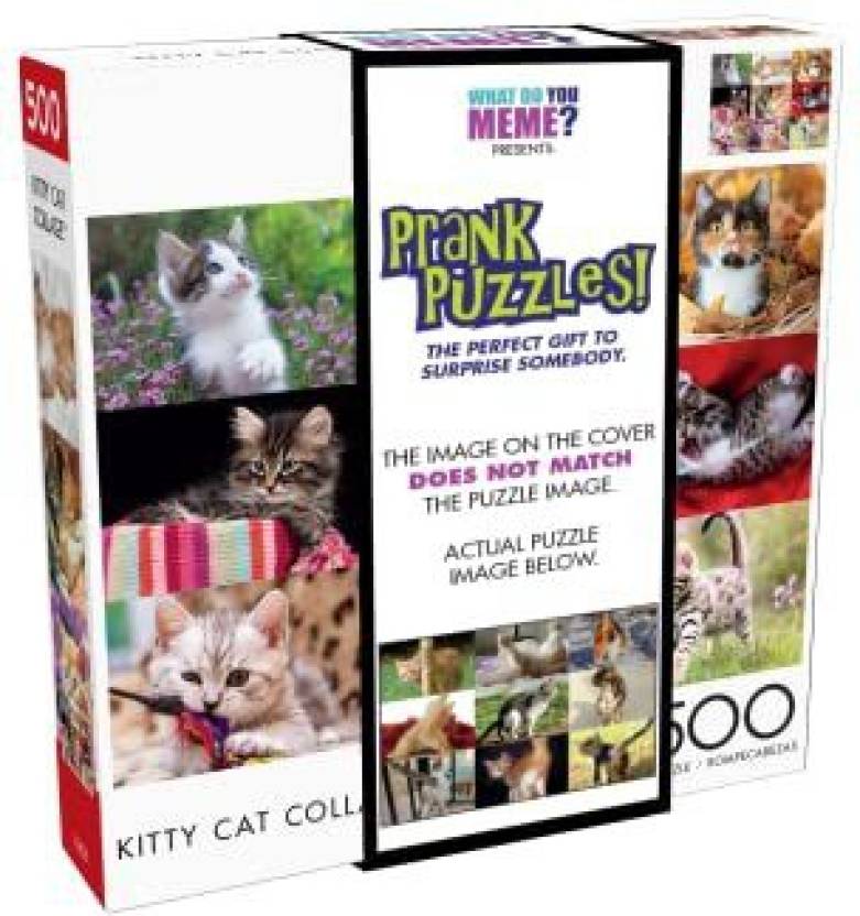 Buffalo Games What Do You Meme? Prank Puzzles - Kitty Cat ...