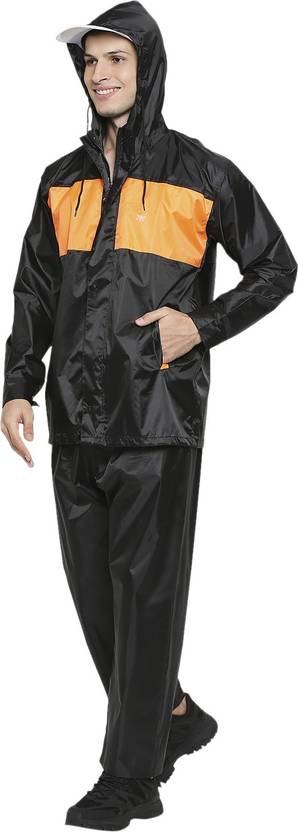 Solid Men Raincoat