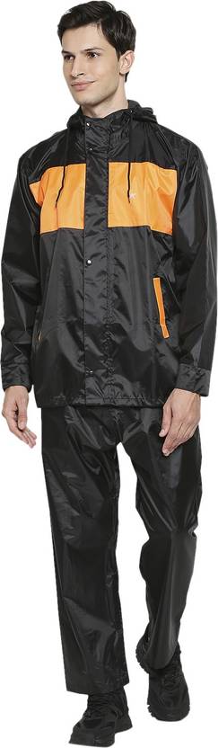 Solid Men Raincoat