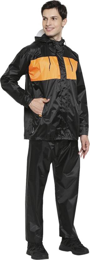 Solid Men Raincoat