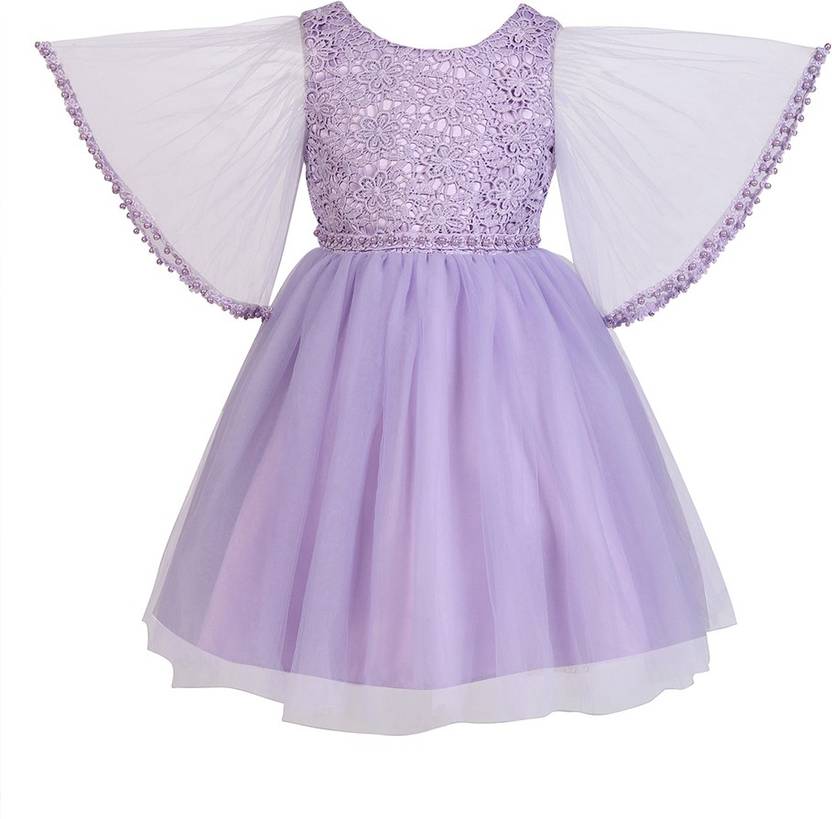 Girls Midi/Knee Length Party Dress