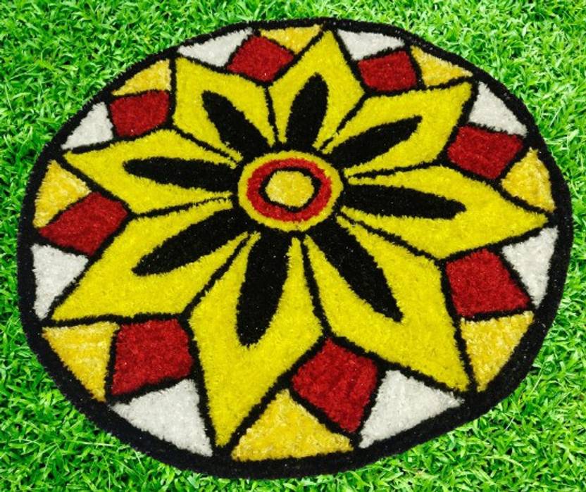 NISHAHANDCRAFT READYMADE MAT RANGOLI Rangoli Stencil Price in India