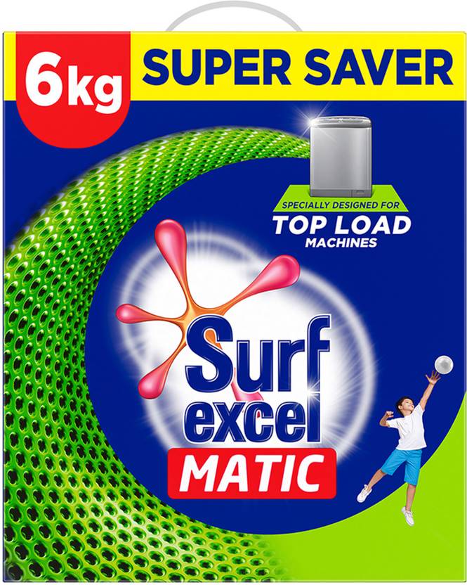 Surf excel Matic Top Load Detergent Powder 6 kg Price in India Buy
