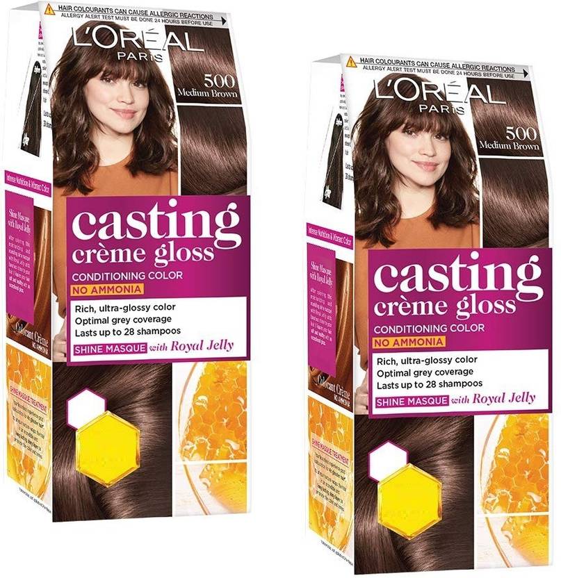 Garnier Paris Casting Crème Gloss Hair Colour Small Pack, 500 (Pack