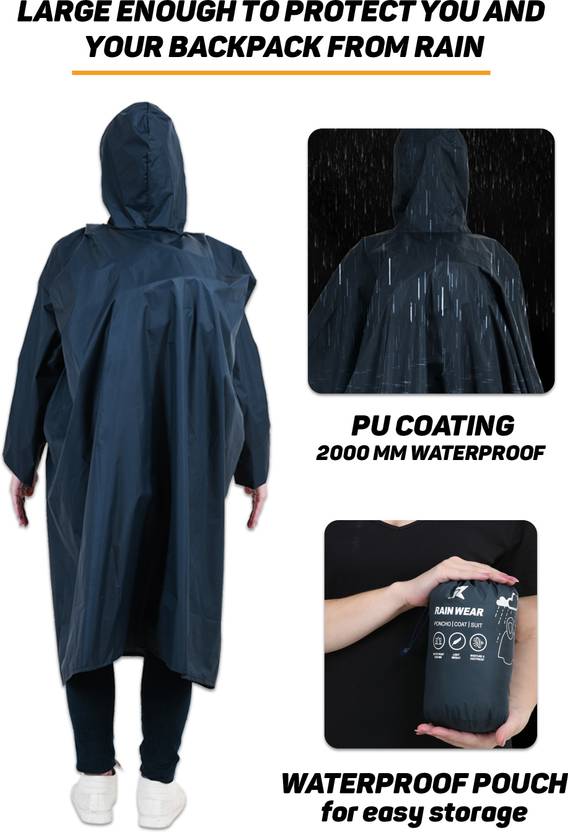 Solid Women Raincoat