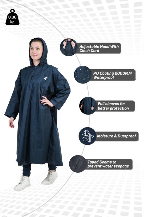 Solid Women Raincoat
