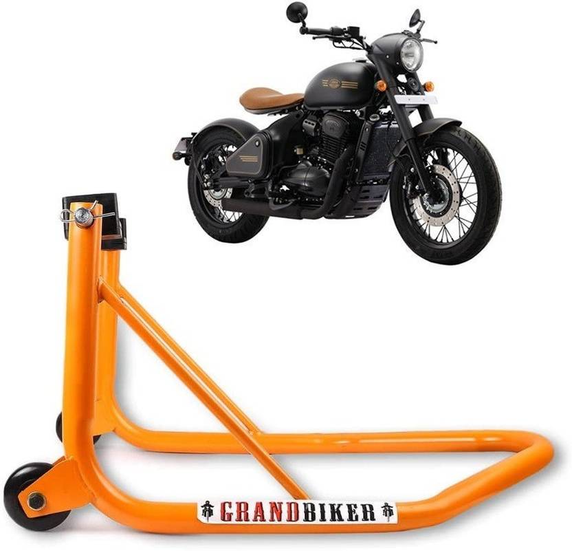 Grandbiker Rear Wheel Paddock Stand Extra Strong with Swing Arm Rest