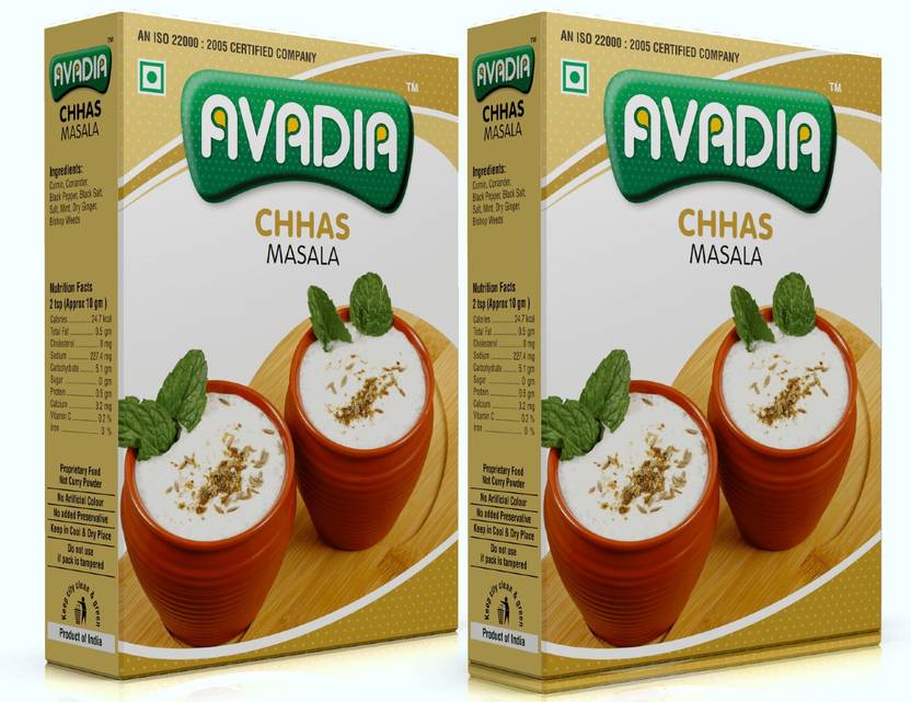 AVADIA CHHAS MASALA | SPICE BLEND MIX | 100 g x2 | PACK OF 2 |