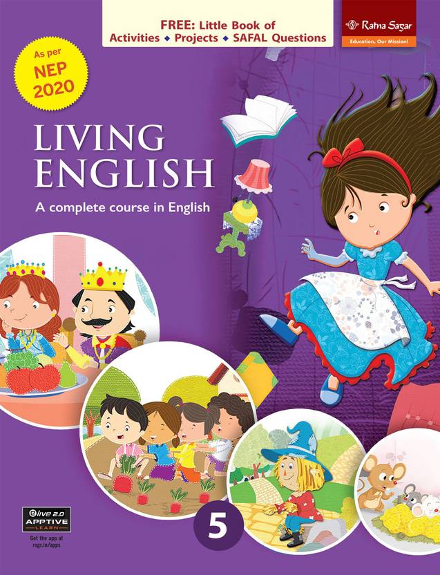 Living English 5 MCB (NEP 2020) A Complete Course In English Main