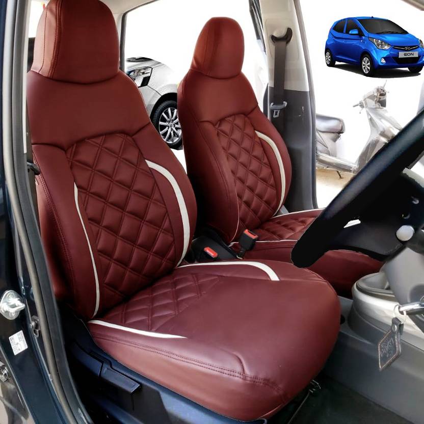 AutoSafe Leather Car Seat Cover For Hyundai Eon