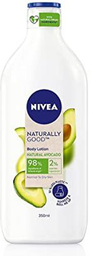 NIVEA NATURALLY GOOD NATURAL DRY SKIN BODY LOTION X 1 AVOCADO