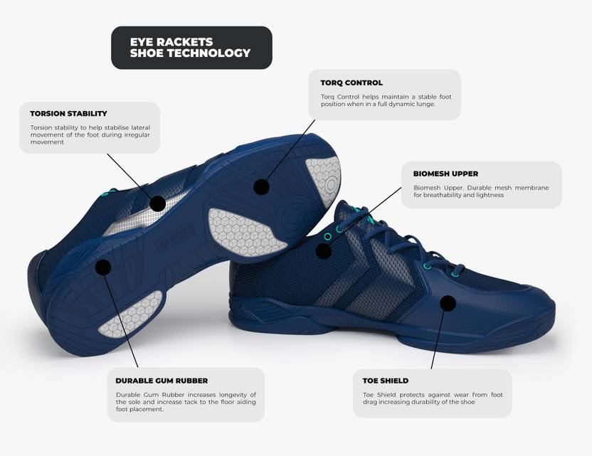 Eye Rackets SLine Squash Shoes For Men Buy Eye Rackets SLine Squash