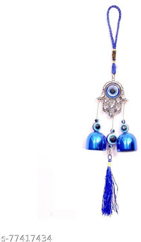 Shaktiyantra Butterfly Evil Eye Wall Hanging for Good Luck Decorative Showpiece Decorative Showpiece  -  19 cm