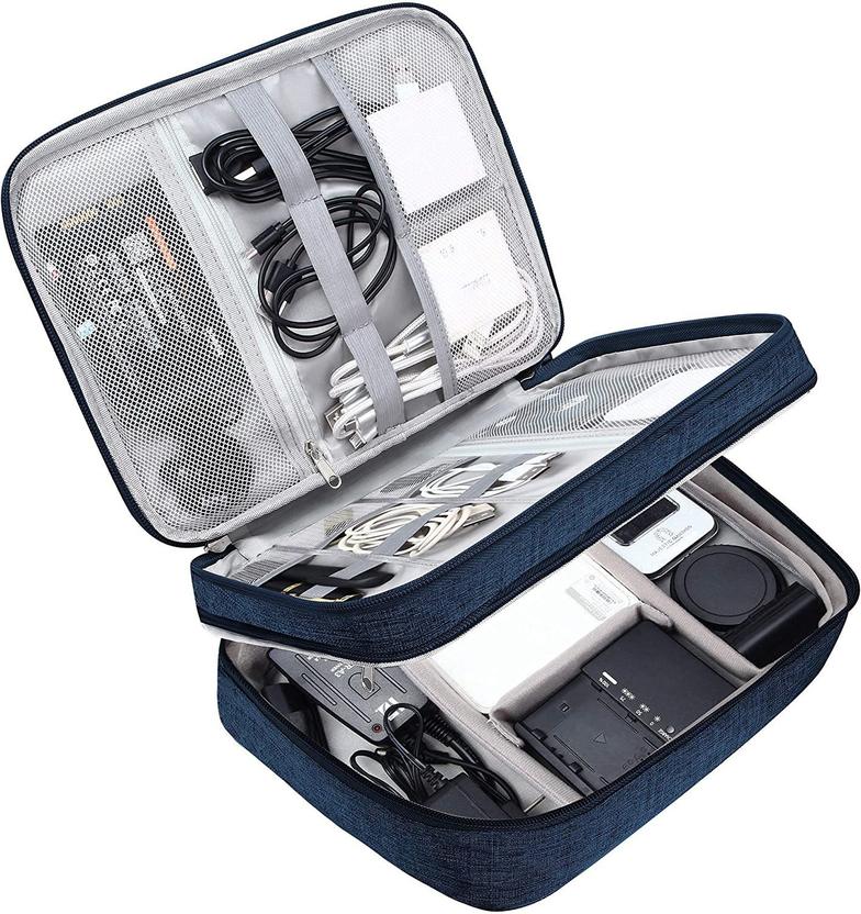 SKYVOKES Gadget Organizer Travel Cable Accessories Bag