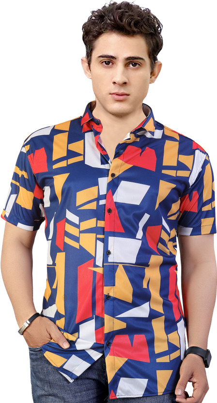 Men Solid Casual Multicolor Shirt 