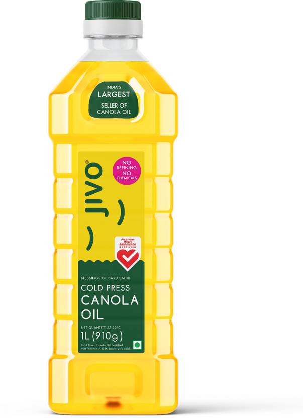 JIVO Canola 1 Litre Cooking Oil Canola Oil Plastic Bottle Price in