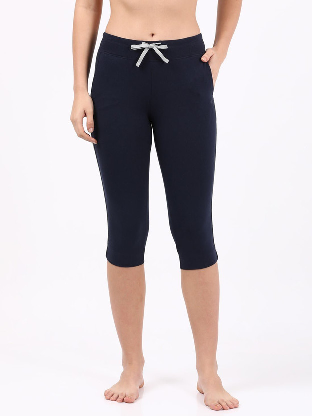 JOCKEY Solid Women Blue Regular Shorts 