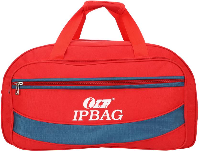IP BAGS (Expandable) DUFFLE BAG (RED COLOR) Duffel Without Wheels RED