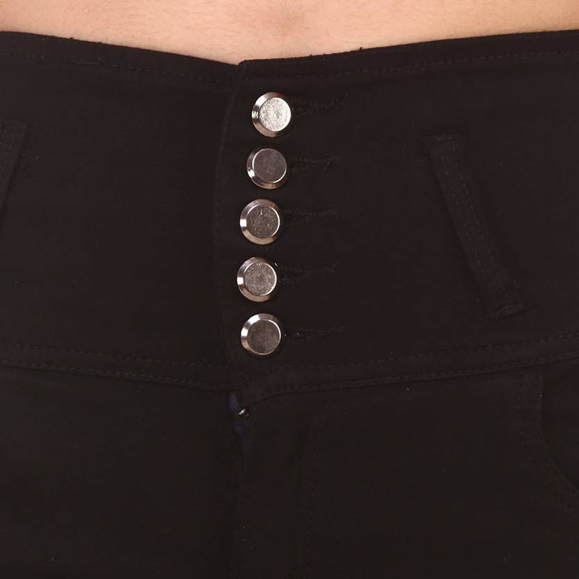 Women Skinny High Rise Blue Jeans