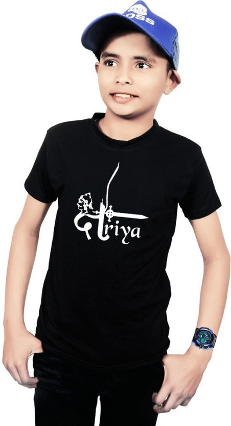 Girls Graphic Print Cotton Silk T Shirt 
