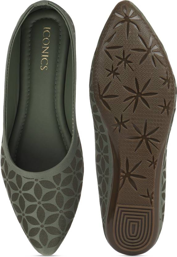 Women Olive Bellies Sandal