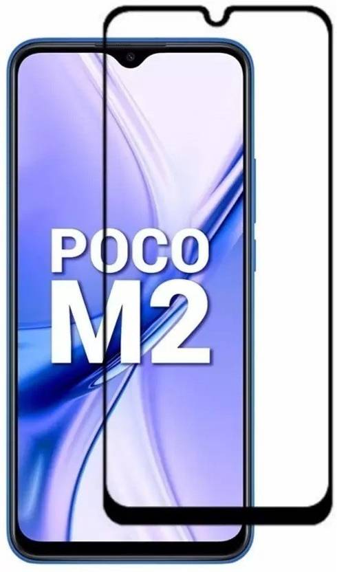 Blue Labs Edge To Edge Tempered Glass for Poco M2