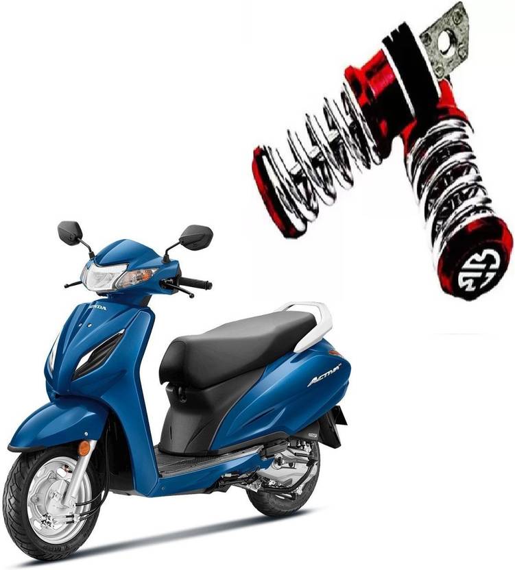 Ubom Metal SpringCoil Style Pedals Foot Rest For Honda Activa 6G Foot