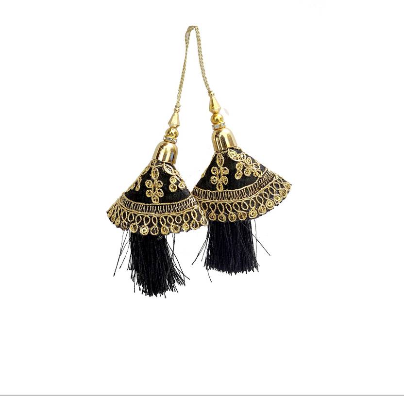 ROSEFAIR Handmade Work Ethnic Hanging Latkan Color New Fancy Blouse Latkan for Women Brooch