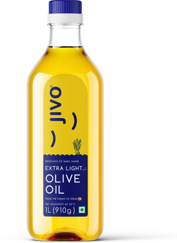 JIVO Extra Light Olive Oil 1 Litre (Extra Light + Choco Flakes) Olive Oil PET Bottle Price in