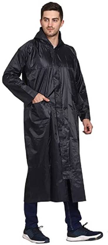 Solid Men Raincoat