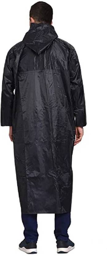 Solid Men Raincoat