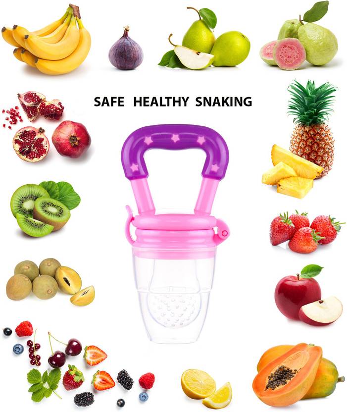 HONEYSPOON Silicone Baby fruit Feeder/BPA Free/Food Feeder  - SILICONE