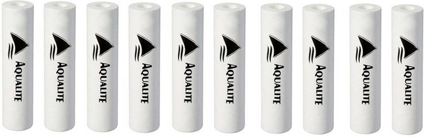 Aquawell 10 Spun Filter Candle 10inch Compatible for all domestic Purifiers Solid Filter Cartridge