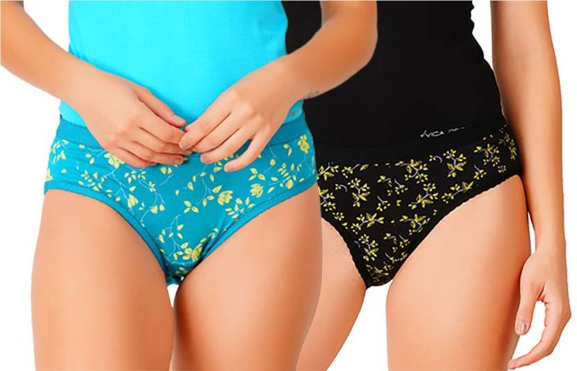 [Sizes M, XL] VICA POTA Pack of 2 Women Hipster Multicolor Panty