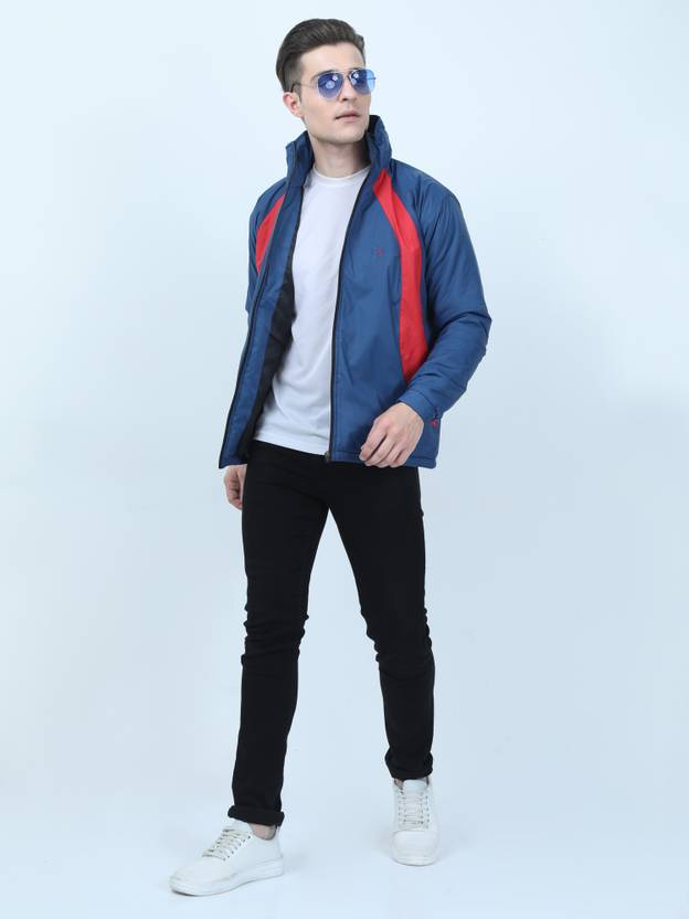 Men Solid Biker/Riding Jacket