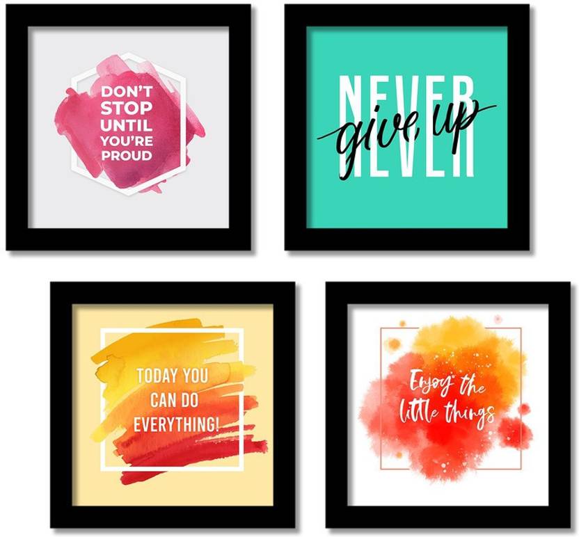 Motivational Wall Frames for Home and Office Motivational Quotes