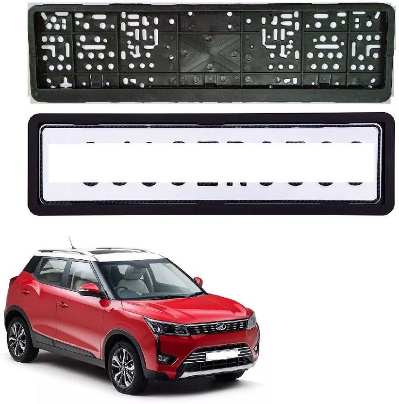 SPREADX Car number plate frame protective holder Front & Back Side for