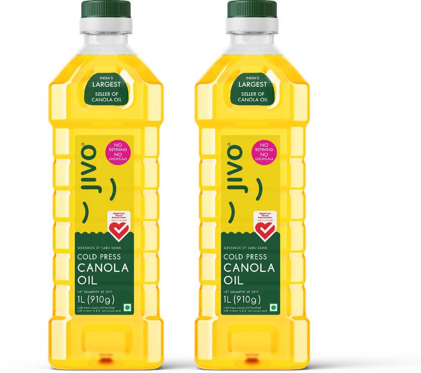 JIVO Cold Press Combo Canola Oil Plastic Bottle Price in India Buy