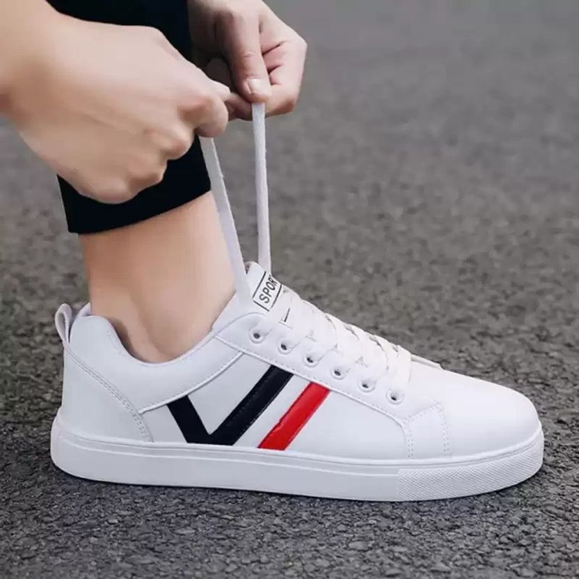 TR Casual Shoes| Caual Sneakers| White Sneakers For Men Sneakers ...more - Image 4
